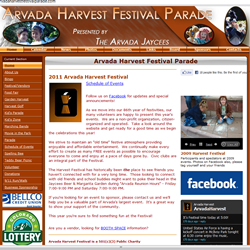 Arvada Harvest Festival Parade